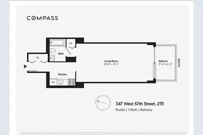 347 W 57th Street #27E, New York, NY 10019 - Photo 14