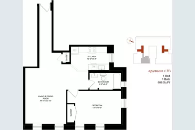 86 Thayer Street #3-B, New York, NY 10040 - Photo 2