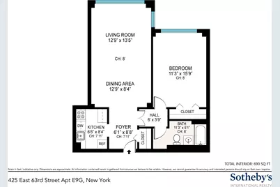 425 E 63rd Street #E9G, New York City, NY 10065 - Photo 12