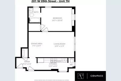 201 W 89th Street #7H, New York City, NY 10024 - Photo 12