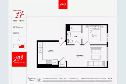 299 Stockholm Street #1-F, New York City, NY 11237 - Photo 8