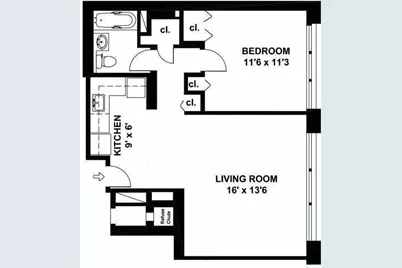 333 E 45th Street #4F, New York City, NY 10017 - Photo 6