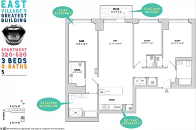 510 E 14th Street #520, New York, NY 10009 - Photo 8