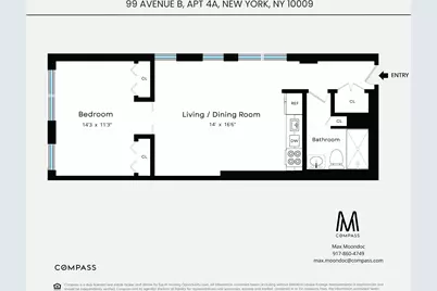 99 Ave B #4A, New York, NY 10009 - Photo 12