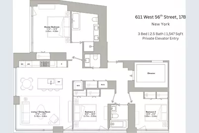 611 W 56th Street #17B, New York, NY 10019 - Photo 22