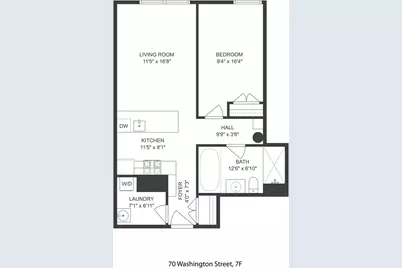 70 Washington Street #7F, New York City, NY 11201 - Photo 14