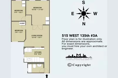 515 W 135th Street #3A, New York, NY 10031 - Photo 8