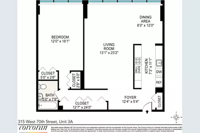 315 W 70th Street #3A, New York City, NY 10023 - Photo 6