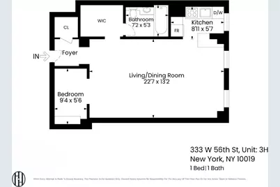 333 W 56th Street #3H, New York, NY 10019 - Photo 8