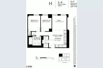 517 W 29th Street #2H, New York City, NY 10001 - Photo 16