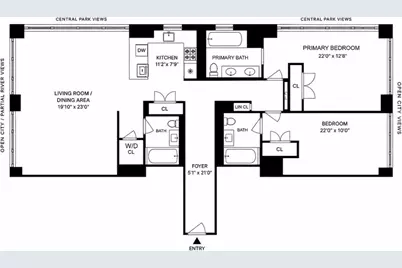 322 W 57th Street #33H, New York City, NY 10019 - Photo 24
