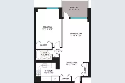 77 Fulton Street #13N, New York, NY 10038 - Photo 6