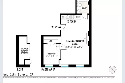62 W 11th Street #2F, New York, NY 10011 - Photo 8