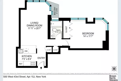 500 W 43rd Street #15J, New York, NY 10036 - Photo 10