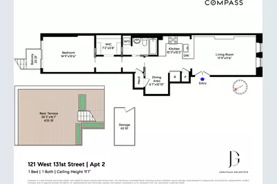 121 W 131st Street #2, New York City, NY 10027 - Photo 14