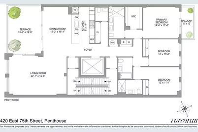 420 E 75th Street #PH, New York, NY 10021 - Photo 20