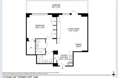 111 E 56th Street #1206, New York, NY 10022 - Photo 8