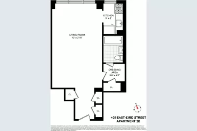 405 E 63rd Street #2B, New York City, NY 10065 - Photo 6
