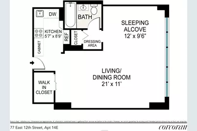 77 E 12th Street #14E, New York City, NY 10003 - Photo 10