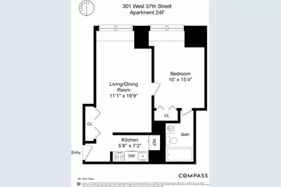301 W 57th Street #24F, New York, NY 10019 - Photo 10