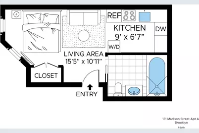 131 Madison Street #A, Brooklyn, NY 11216 - Photo 6