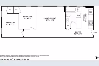 246 E 51st Street #17, New York, NY 10022 - Photo 8