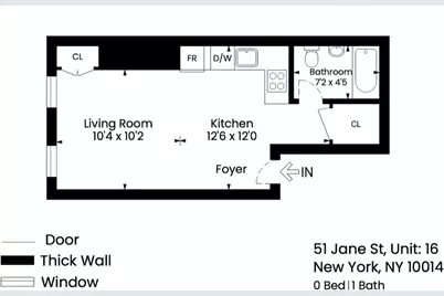 51 Jane Street #16, New York City, NY 10014 - Photo 6
