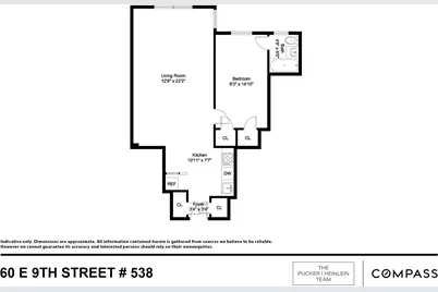 60 E 9th Street #538, New York, NY 10003 - Photo 14