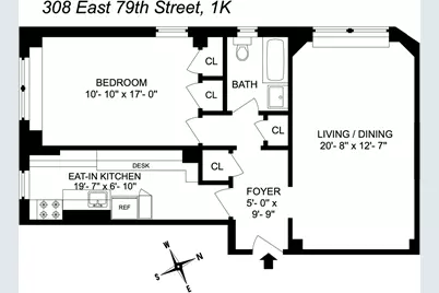 308 E 79th Street #1K, New York, NY 10075 - Photo 8