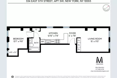 334 E 5th Street #5W, New York, NY 10003 - Photo 12