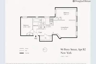 96 Perry Street #B2, New York City, NY 10014 - Photo 2