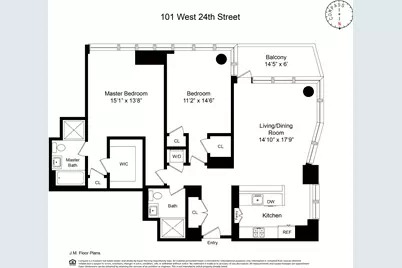 101 W 24th Street #29B, New York, NY 10011 - Photo 22