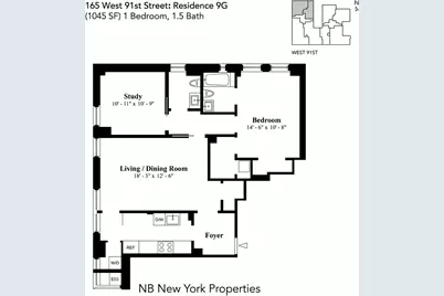 165 W 91st Street #9G, New York, NY 10024 - Photo 8