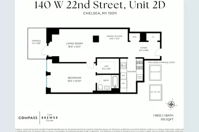140 W 22nd Street #2D, New York City, NY 10011 - Photo 16