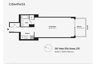 347 W 57th St, New York City, NY 10019 - Photo 16