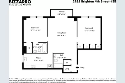 2955 Brighton 4th Street #3B, Brooklyn, NY 11235 - Photo 22
