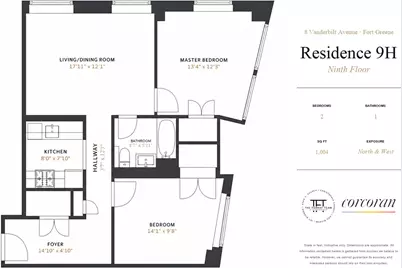 8 Vanderbilt Avenue #9H, New York City, NY 11205 - Photo 10