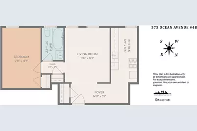 575 Ocean Avenue #4B, New York City, NY 11226 - Photo 6