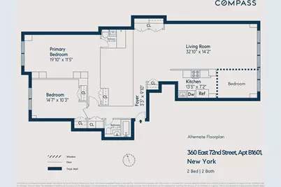 360 E 72nd Street #B1601, New York City, NY 10021 - Photo 14