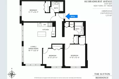 102 Bradhurst Avenue #601, New York City, NY 10039 - Photo 12