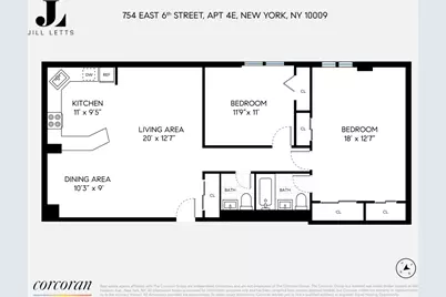 754 E 6th Street #4E, New York, NY 10009 - Photo 8