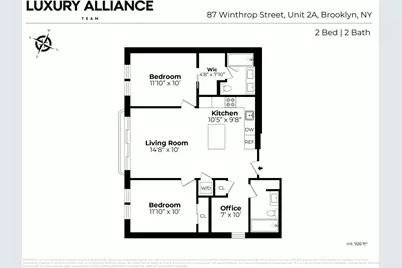 87 Winthrop Street #2A, New York City, NY 11225 - Photo 12