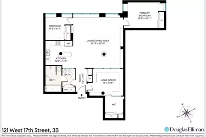 121 W 17th Street #3B, New York, NY 10011 - Photo 8
