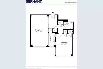 20 E 35th Street #9L, New York, NY 10016 - Photo 12
