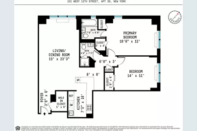 101 W 12th Street #3G, New York, NY 10011 - Photo 8