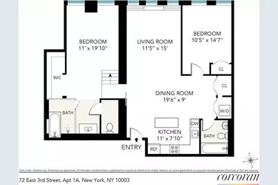 72 E 3rd Street #1A, New York, NY 10003 - Photo 8