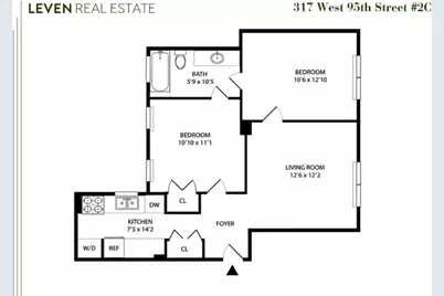 317 W 95th Street #2C, New York City, NY 10025 - Photo 8