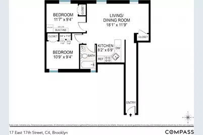 17 E 17th Street #C4, Brooklyn, NY 11226 - Photo 12