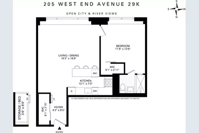 205 W End Avenue #29K, New York, NY 10023 - Photo 20