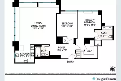 322 W 57th Street #38D1, New York City, NY 10019 - Photo 14